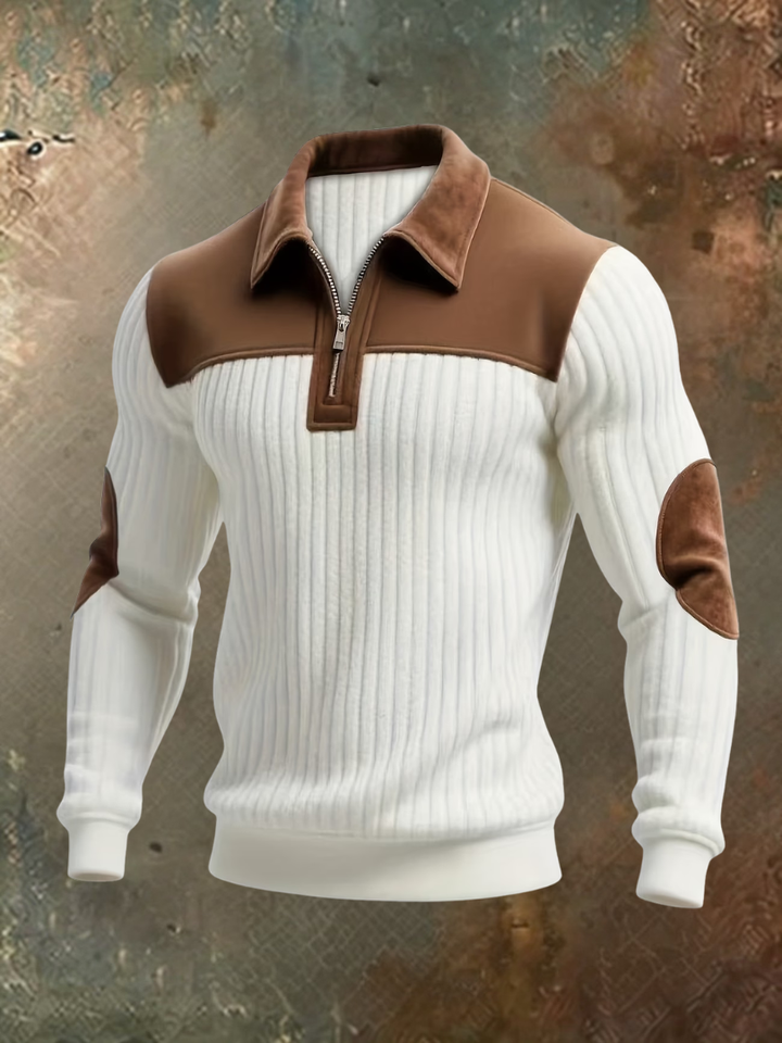 Nathan - Half-Zip Polo Sweater