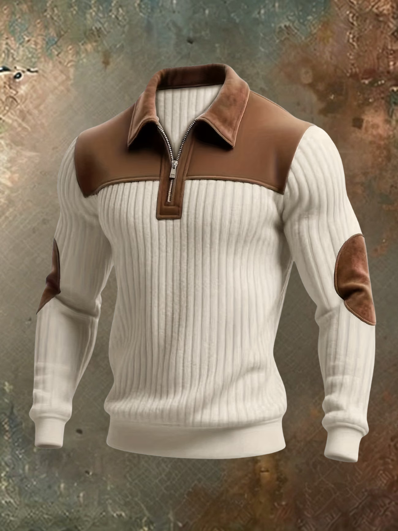 Nathan - Half-Zip Polo Sweater