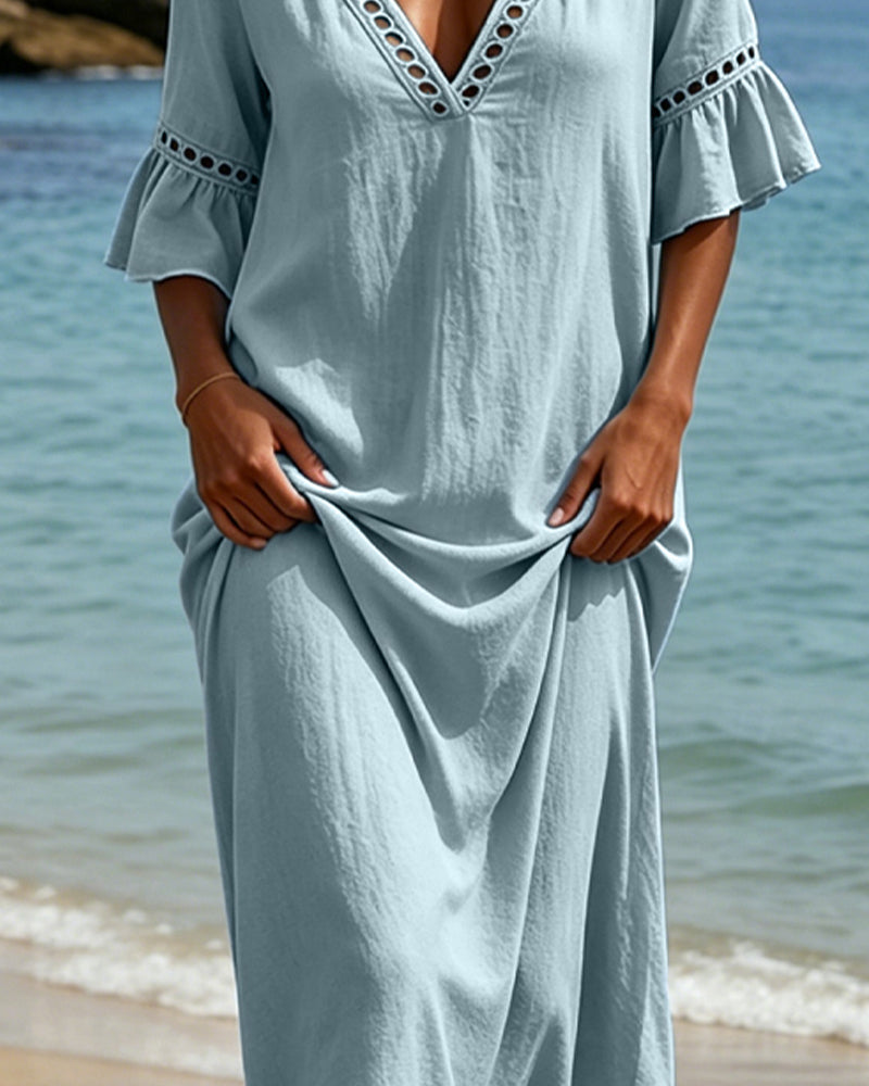 Nika - Coastal Linen Dress