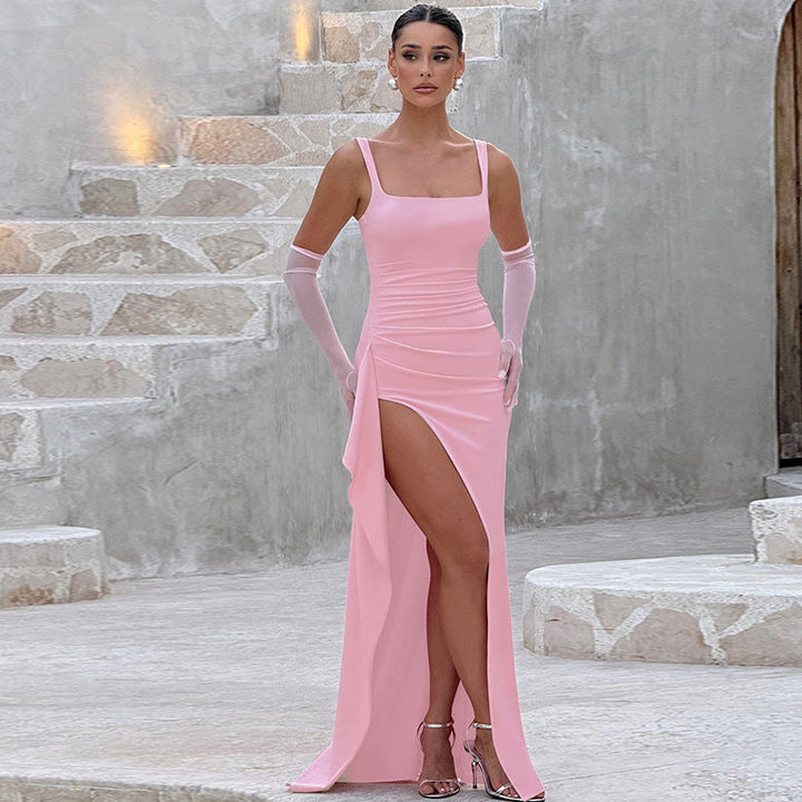 Jennifer - Elegant Formal Slip Maxi Dress