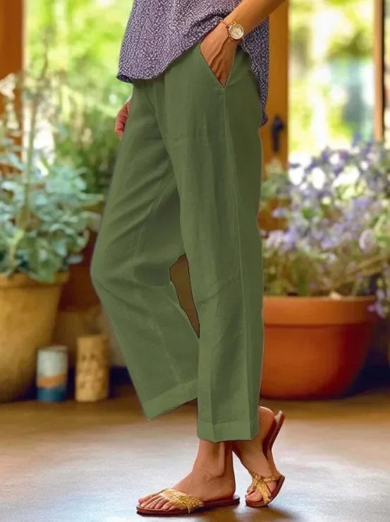 Franny - Coastal Breeze Trousers