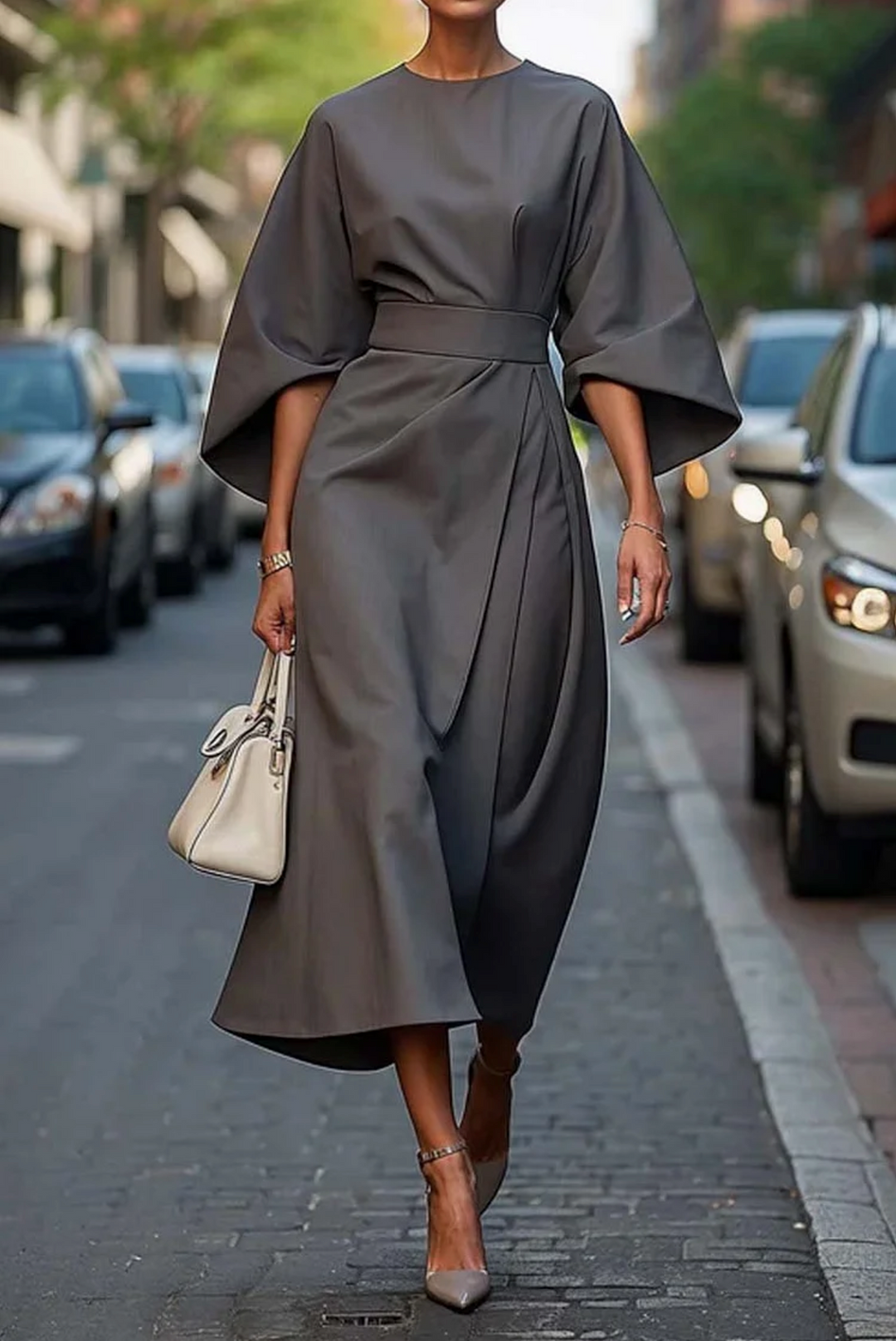 Peyton - Elegant Midi Dress