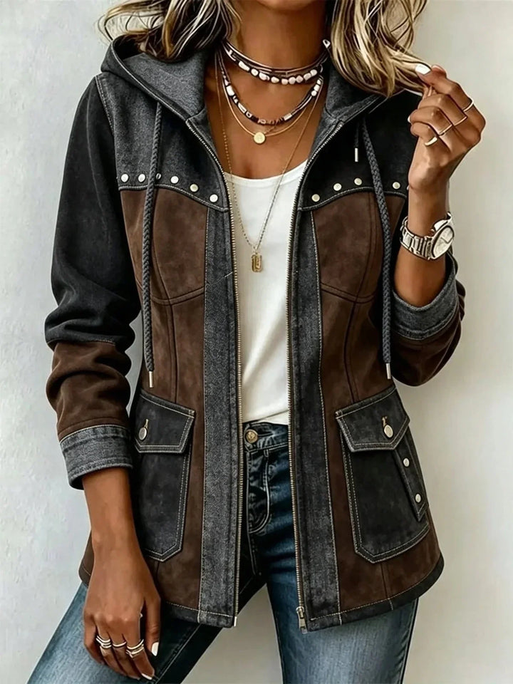 Adelaide - Two-Tone Hooded Jacket
