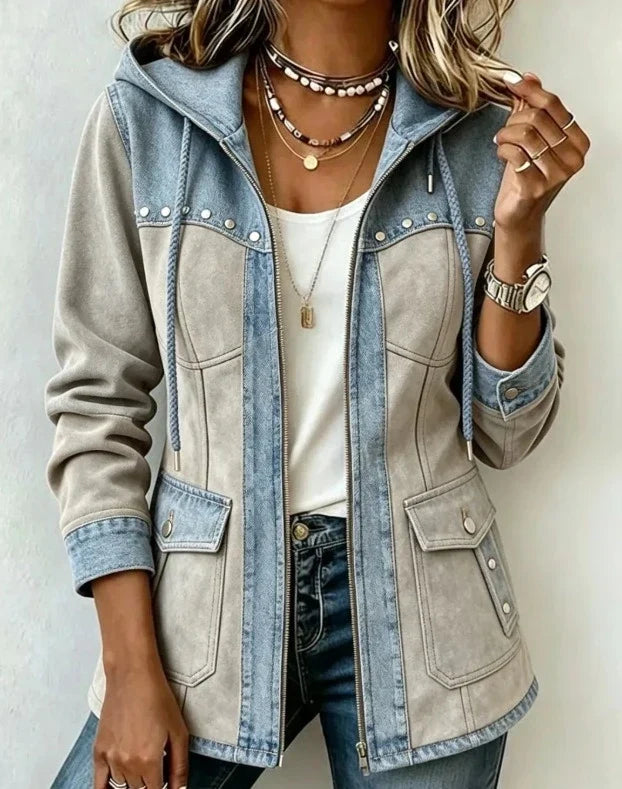 Adelaide - Two-Tone Hooded Jacket