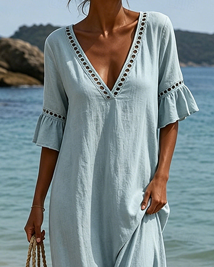 Nika - Coastal Linen Dress