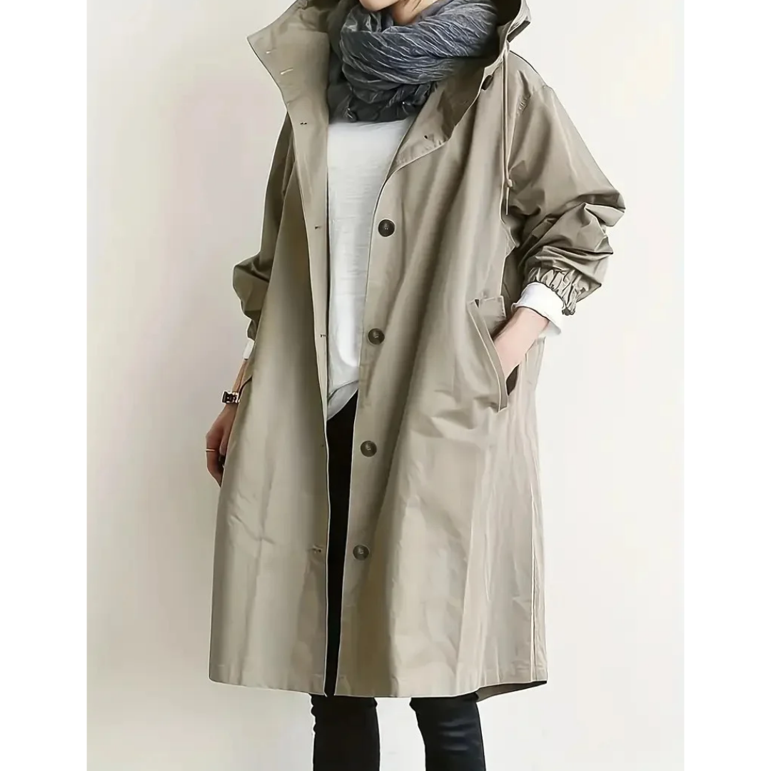 Edna - Oversized Waterproof Trenchcoat