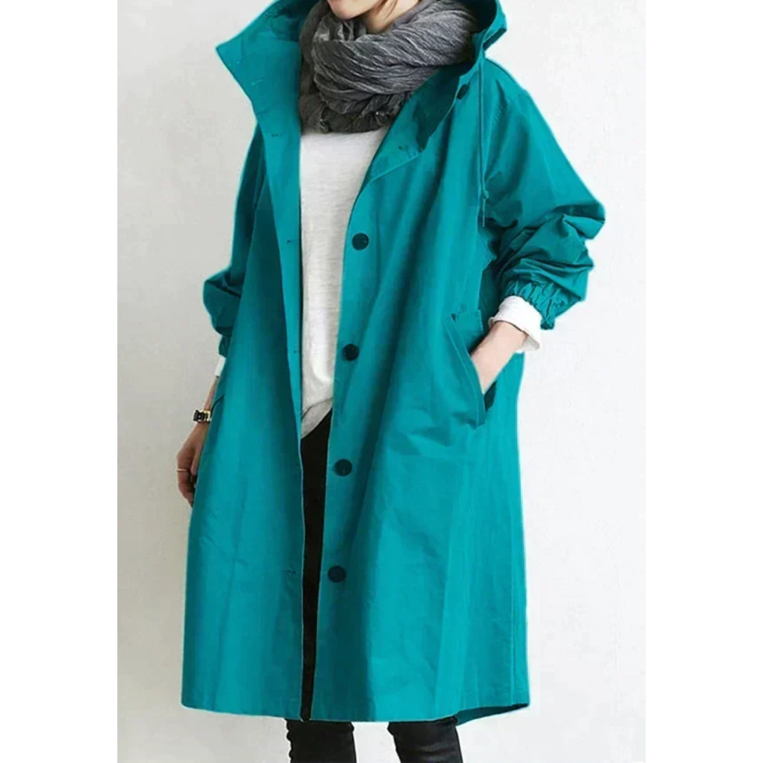 Edna - Oversized Waterproof Trenchcoat