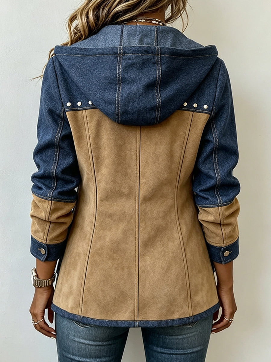 Adelaide - Two-Tone Hooded Jacket