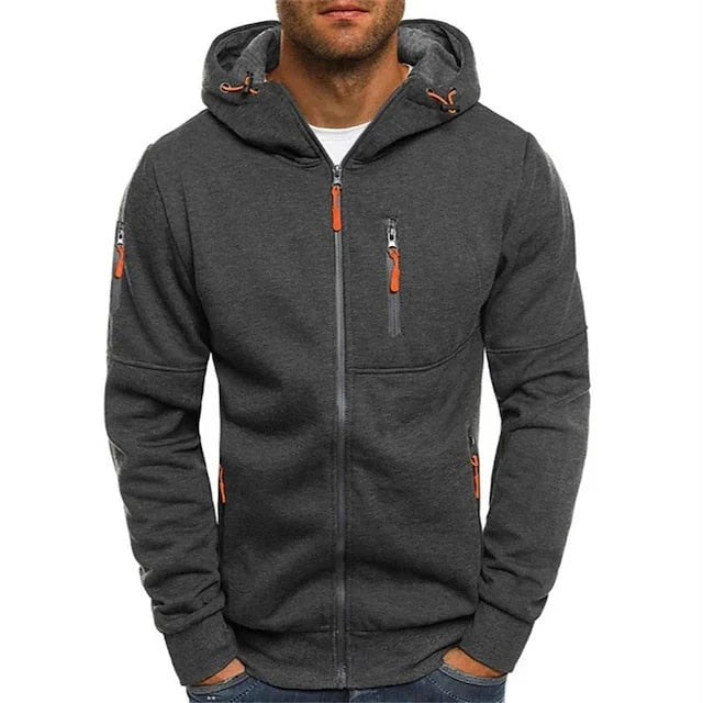 Miles - Full-Zip Hooded Sweatshirt